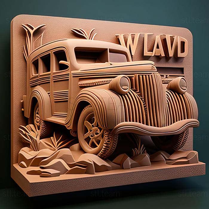 3D model Willys Overland (STL)